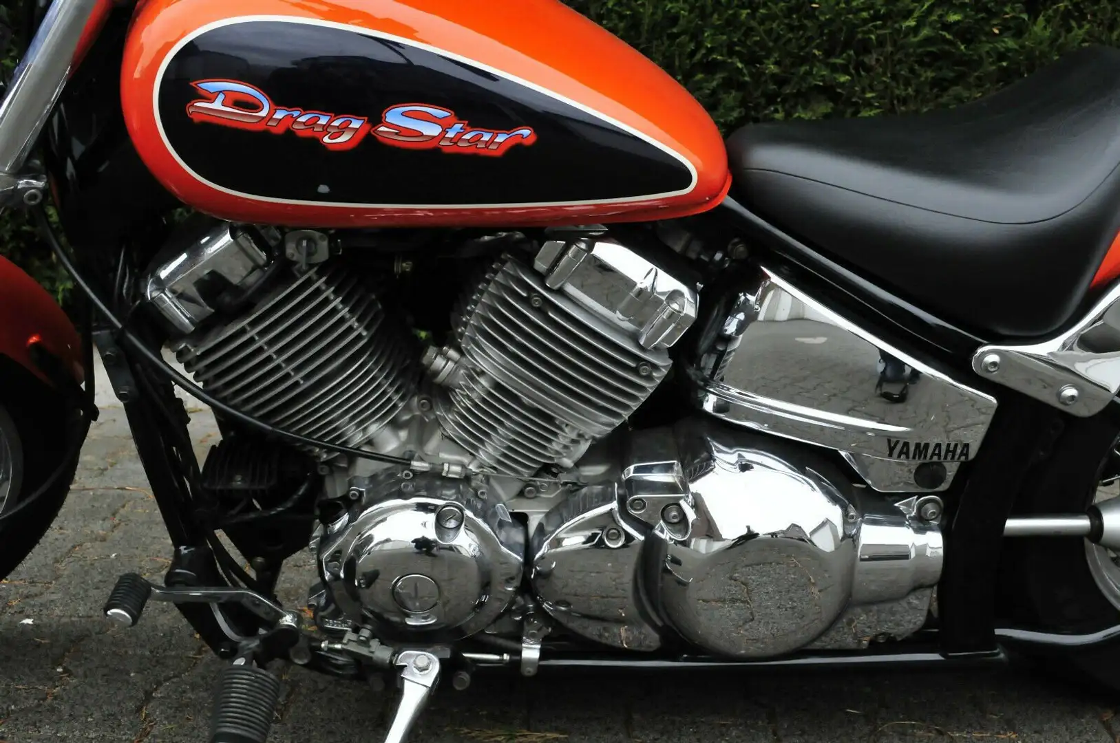 Yamaha XVS 650 Dragstar Narancs - 2