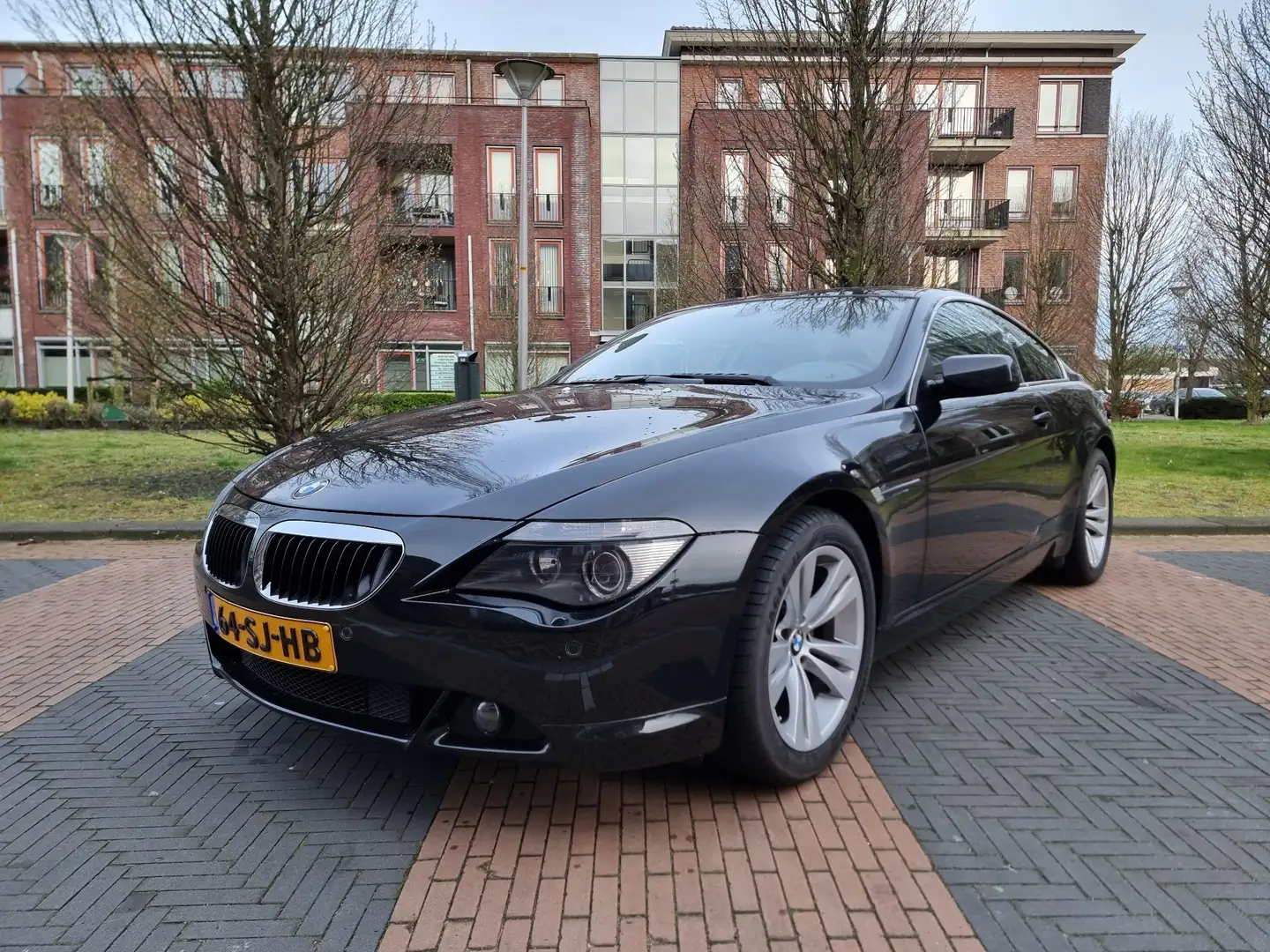 BMW 630 630i S Zwart - 1