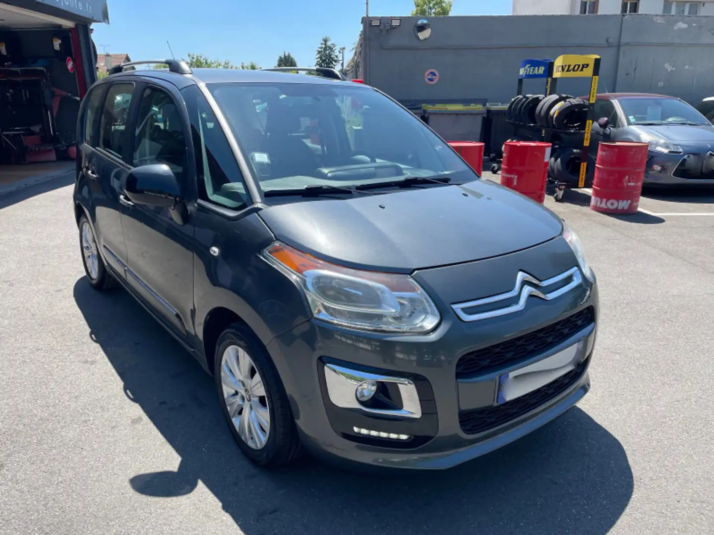 Citroen C3 Picasso PURETECH 110 FEEL EDITION 1ERE MAIN Gris - 2