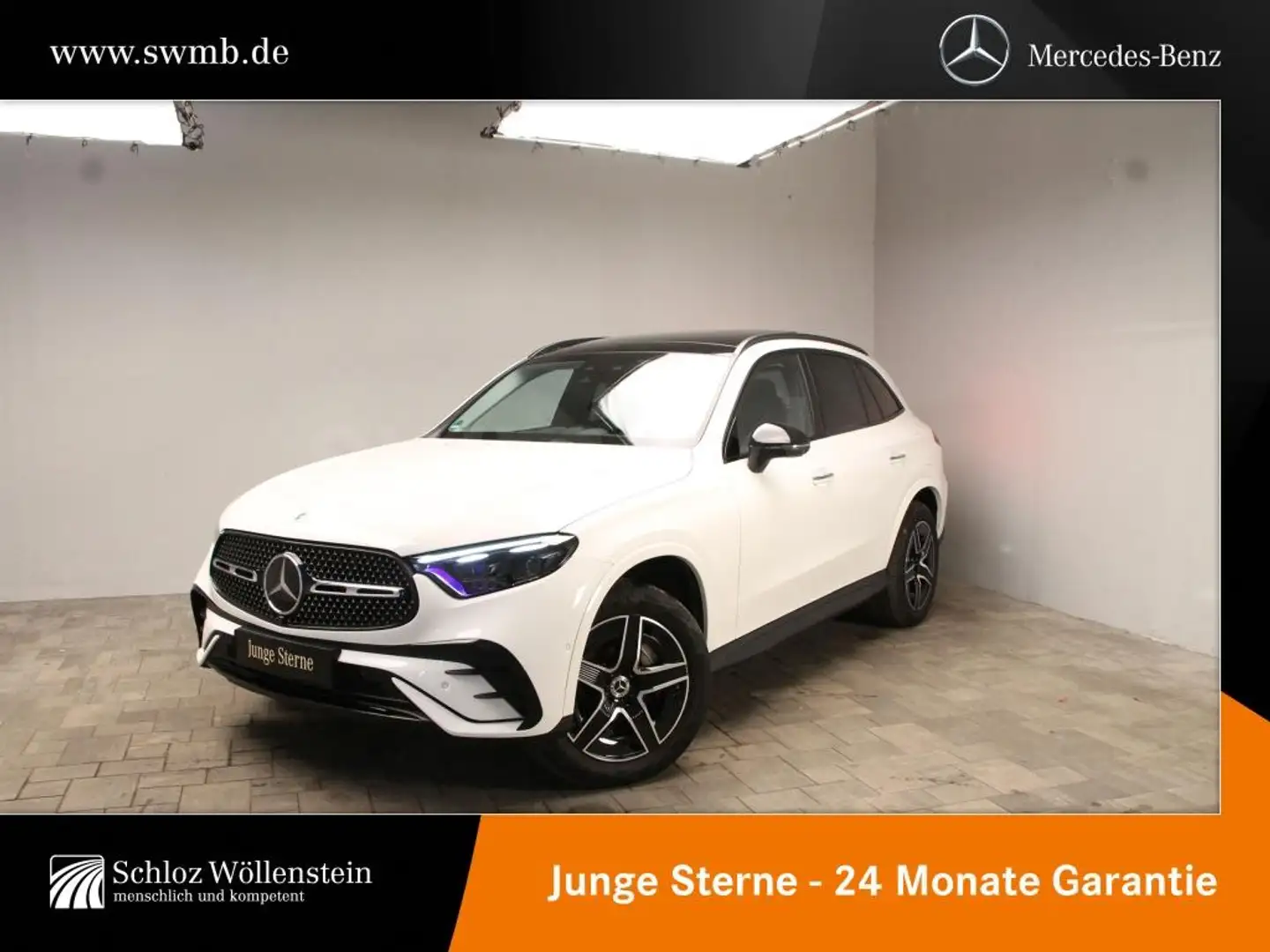 Mercedes-Benz GLC 300 e 4M AMG/Digital Light/Fahrass+/PanoD/360 Weiß - 1