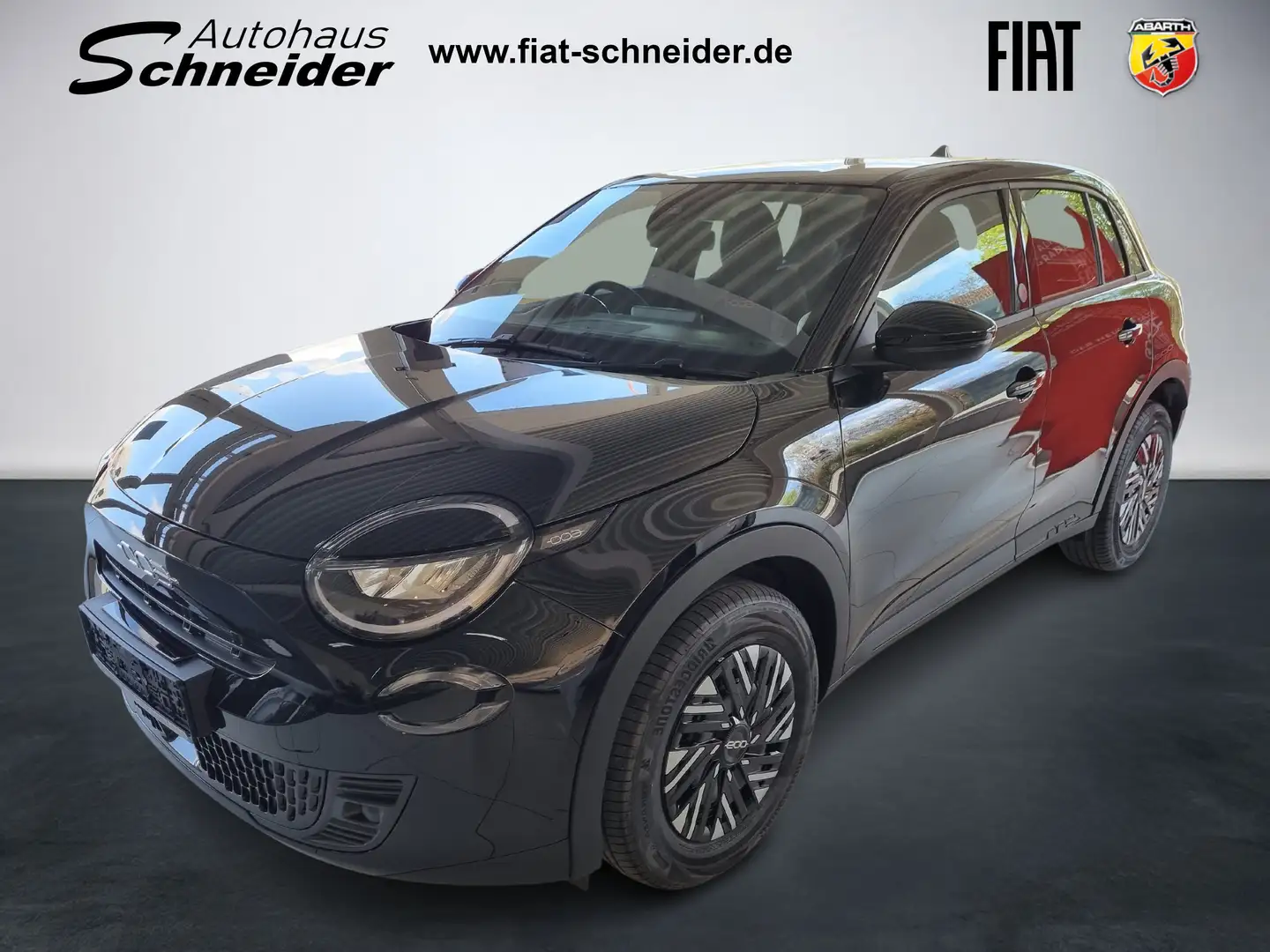 Fiat 600 Elektro MY25 115kW (156PS) "RED" Schwarz - 1