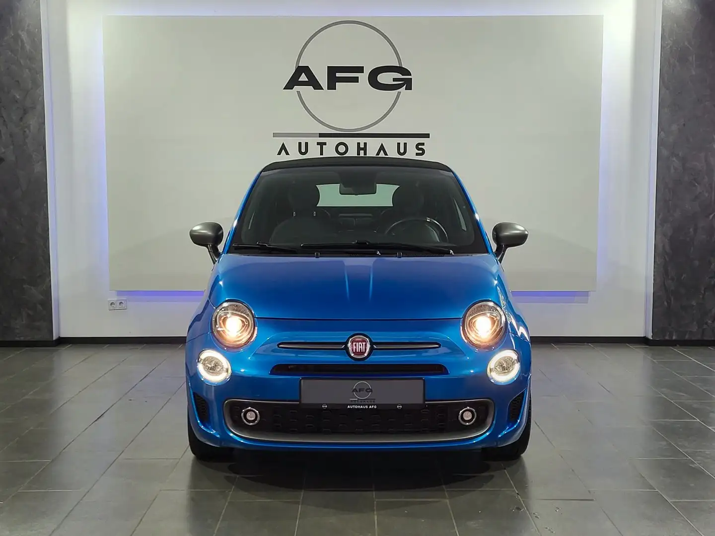 Fiat 500C *CABRIO*SPORT*CAR/APPLE-PLAY Azul - 2