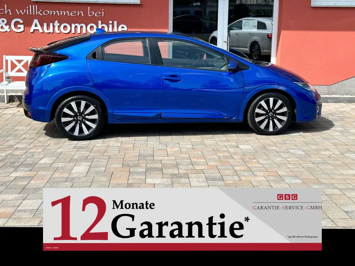 Honda Civic 1.4 Elegance*Garantie*2.Hand*Top Zustand* Blau - 2