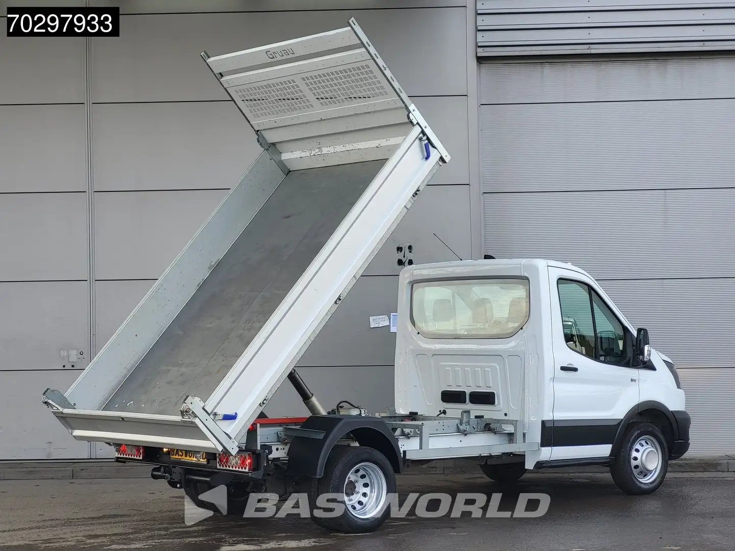 Ford Transit 130pk Dubbellucht Trekhaak Kipper Euro6 Tipper Ben Wit - 2