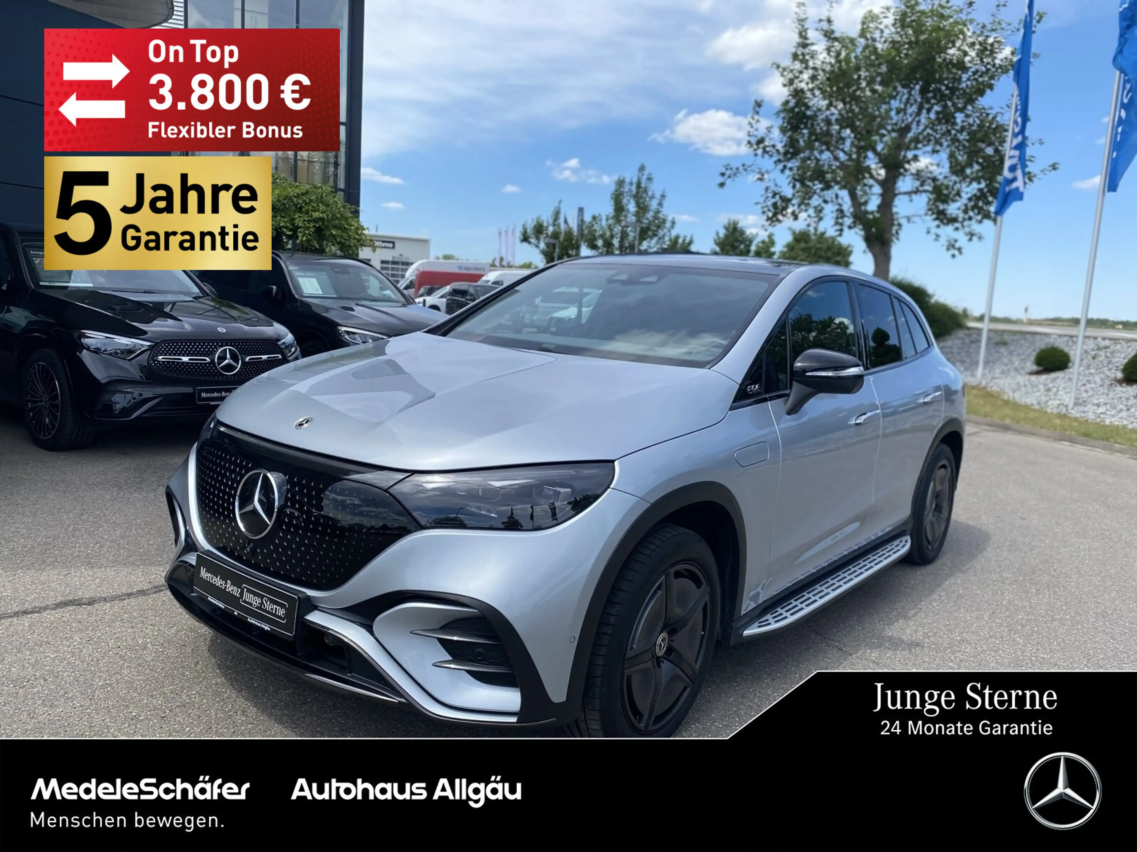 Mercedes-Benz EQE SUV EQE SUV 300 AMG Edition Night 20" Pano 360° 3D