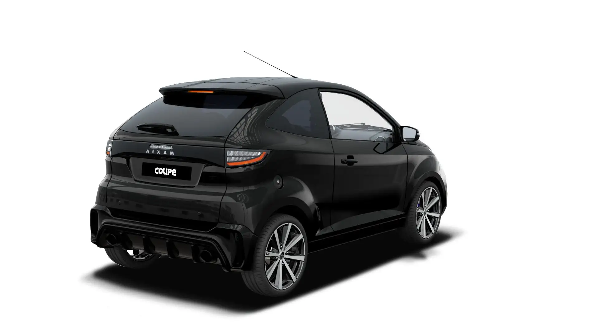 Aixam Coupe Ambition GTi Diesel E5+ 6 kW (8 PS), Automatik Schwarz - 2