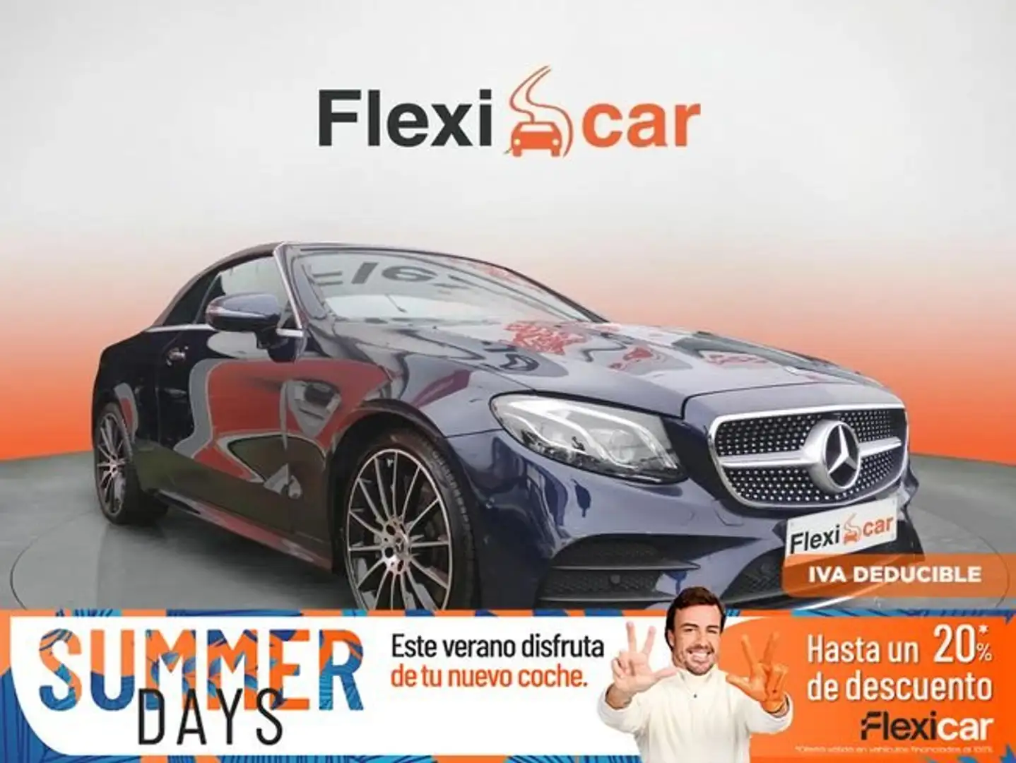 Mercedes-Benz E 400 Cabrio 4Matic 9G-Tronic Azul - 1