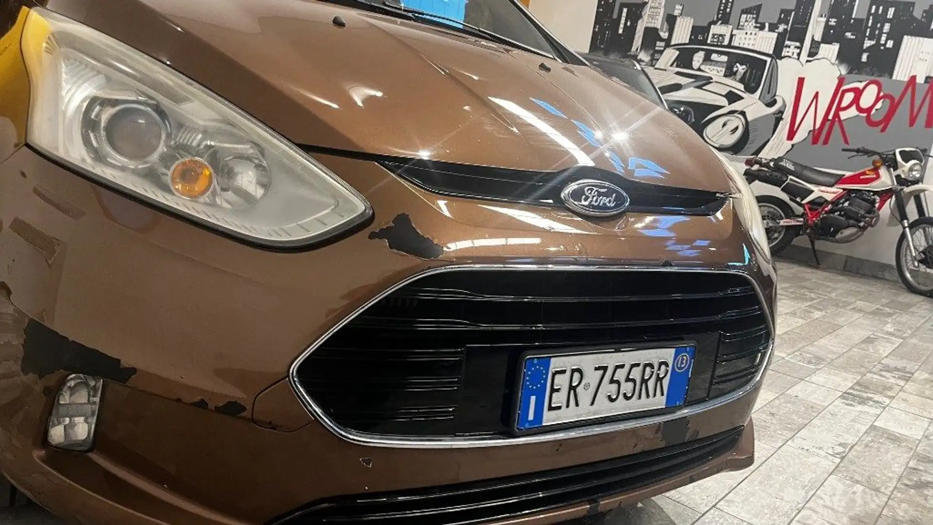Ford B-Max 1.6 TDCi 95 CV- con danni di carrozzeria Maro - 2