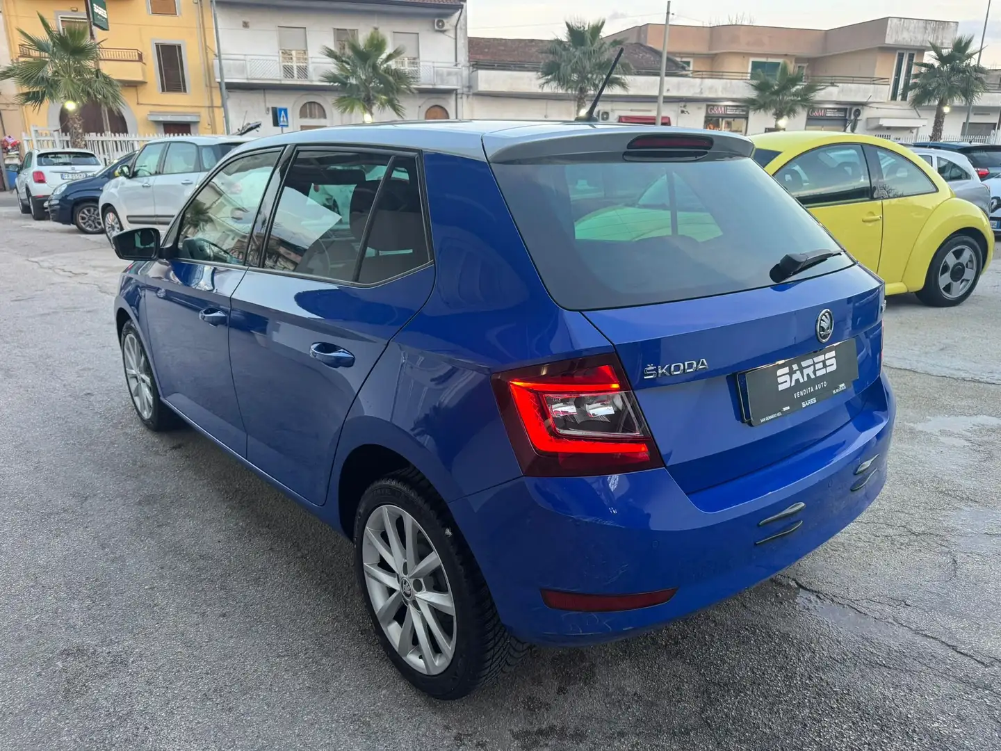 Skoda Fabia Fabia  1.0 Twin Color Argento 75cv my19 Blau - 2