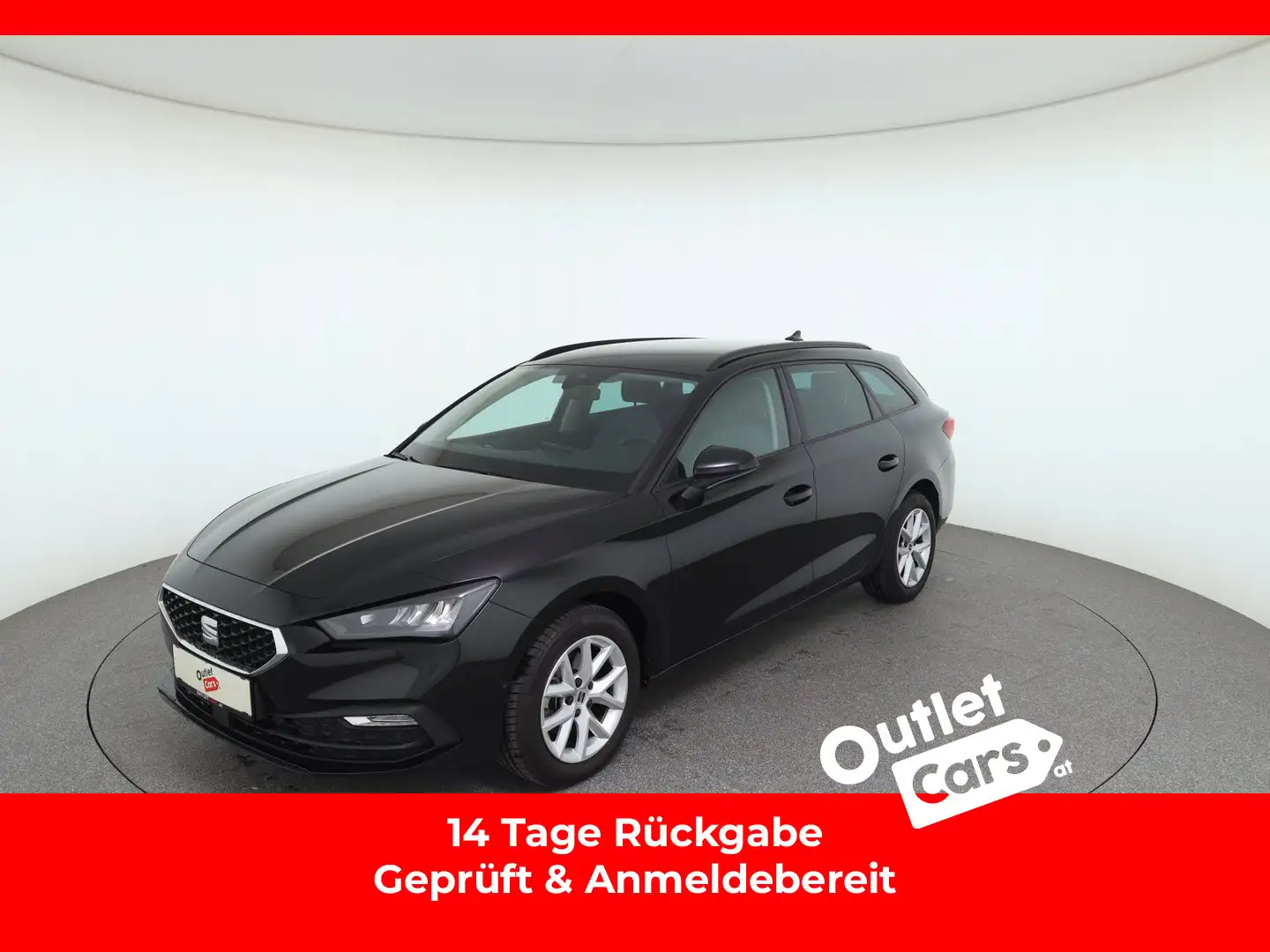 SEAT Leon Austria Edition 1.0TSI 110 Zwart - 1