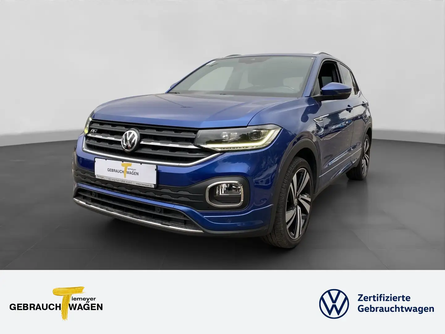 Volkswagen T-Cross 1.0 TSI DSG R-LINE NAVI LED KAMERA ACC Blau - 1