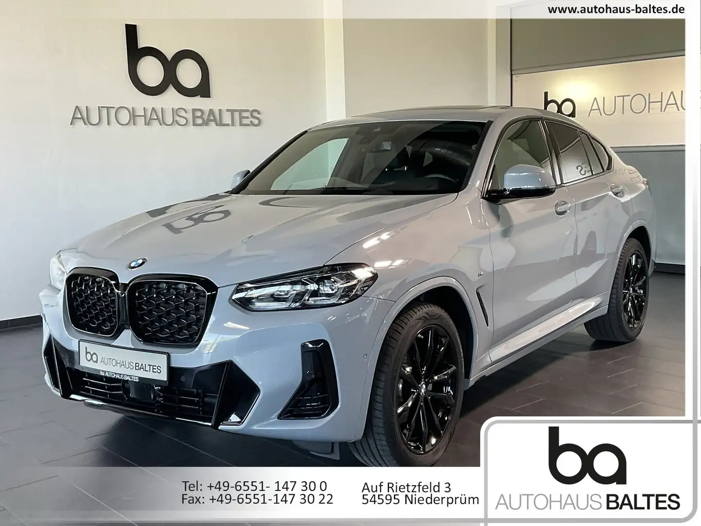 BMW X4 X4 xDrive 20i M Sport 20"/Pano/Driv/ACC/Park/AHK Grau - 1