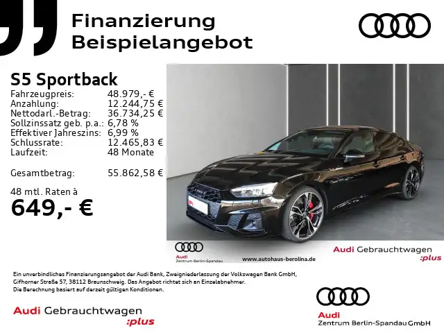Audi S5 *MATRIX*PANO*NAV+*Opt.-Schwarz+*