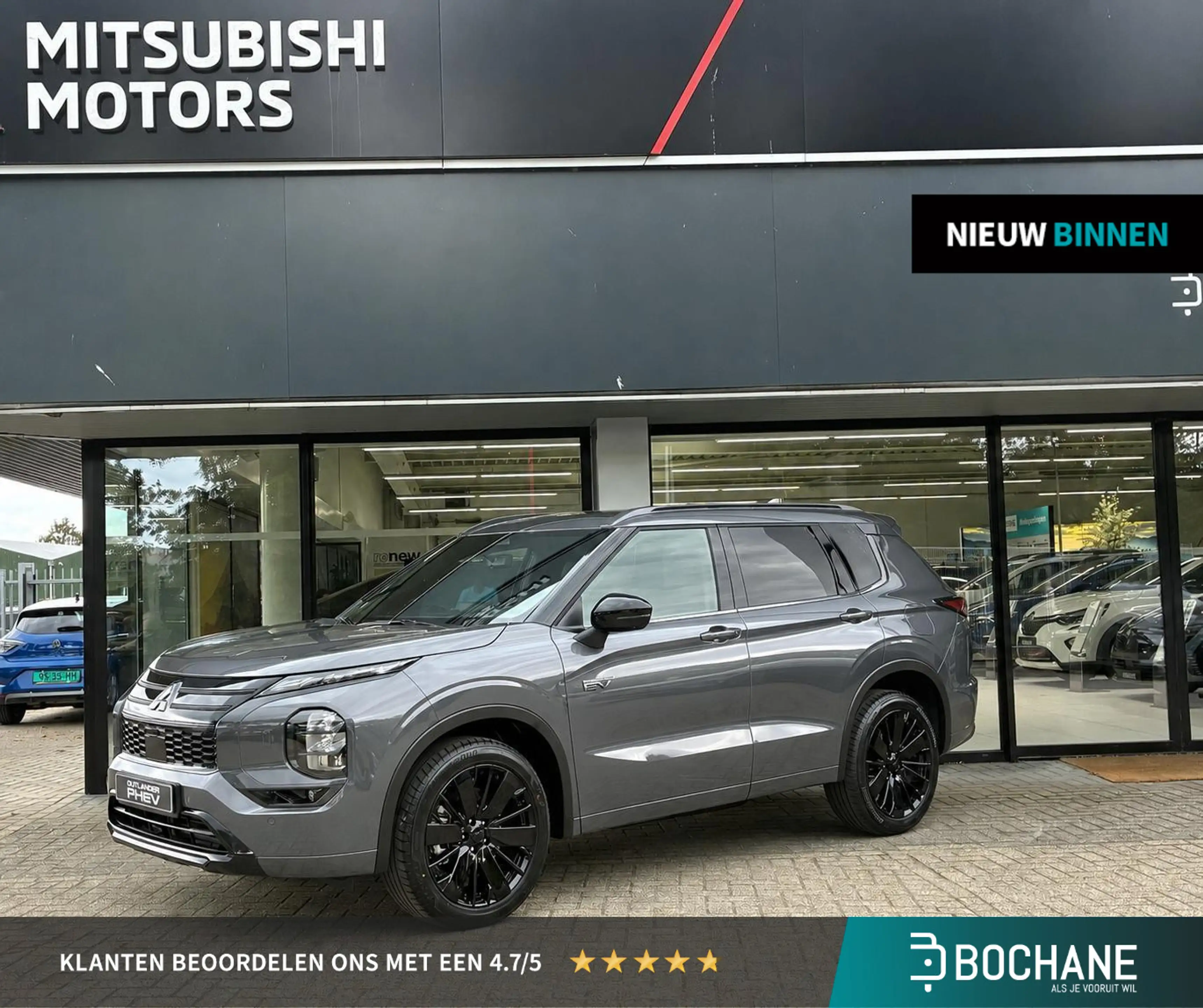 Mitsubishi Outlander 2.4 PHEV Black Edition NIEUW UIT VOORRAAD LEVERBAA