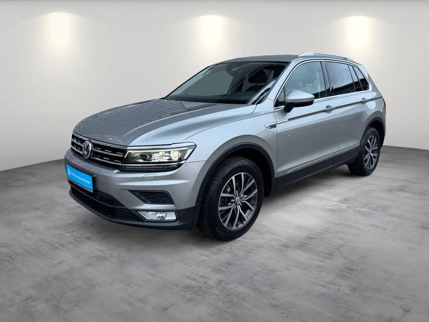Volkswagen Tiguan Comfortline 2.0TDI 4M AHK LED NAVI Silber - 2