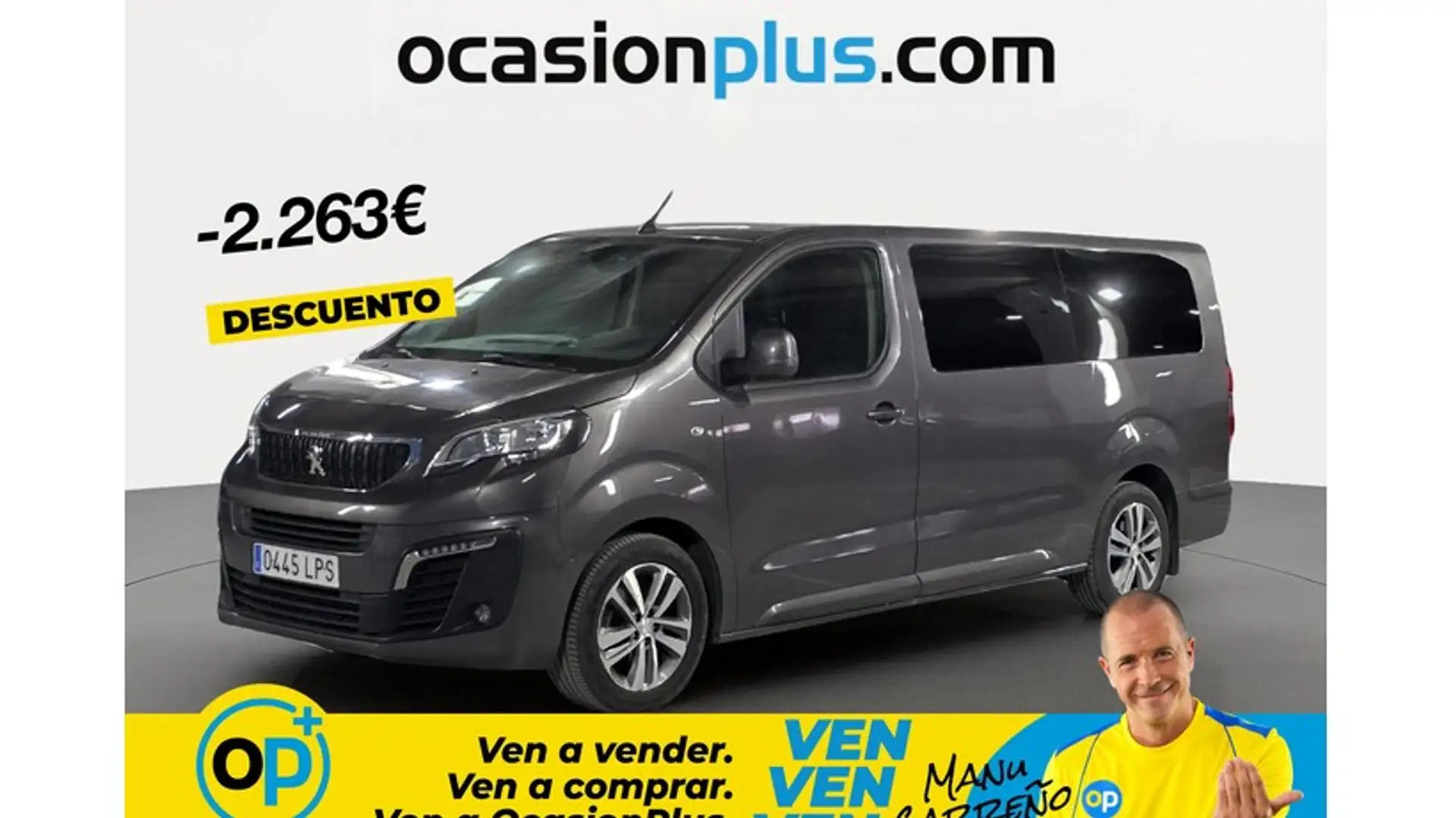 Peugeot Traveller 1.5BlueHDI Business Long 120 Plateado - 1