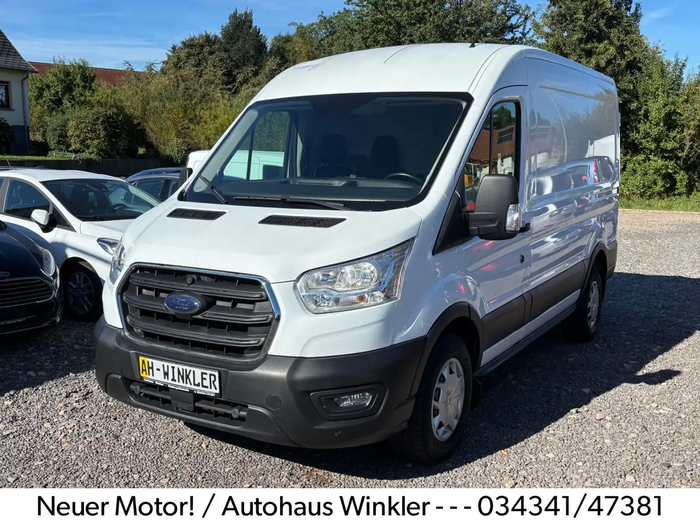 Ford Transit Kasten 350 L2H2 Trend Klima NEUER MOTOR! Weiß - 2
