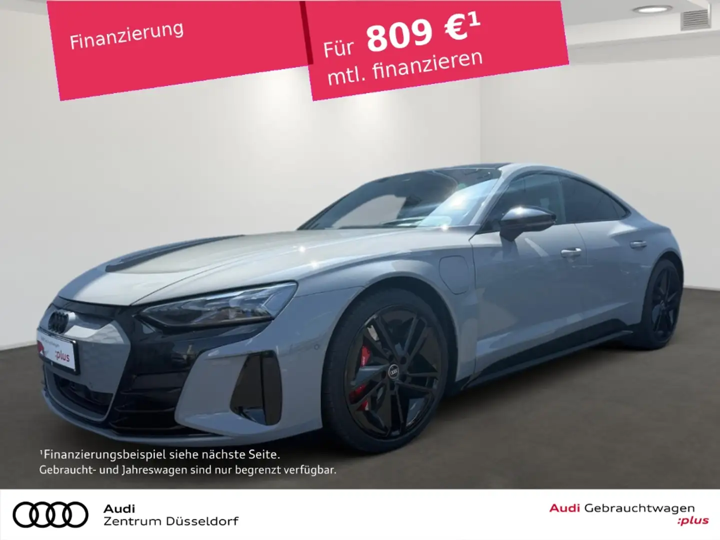 Audi e-tron GT RS quattro PANO B&O LEDER 360 ACC HUD Grau - 1