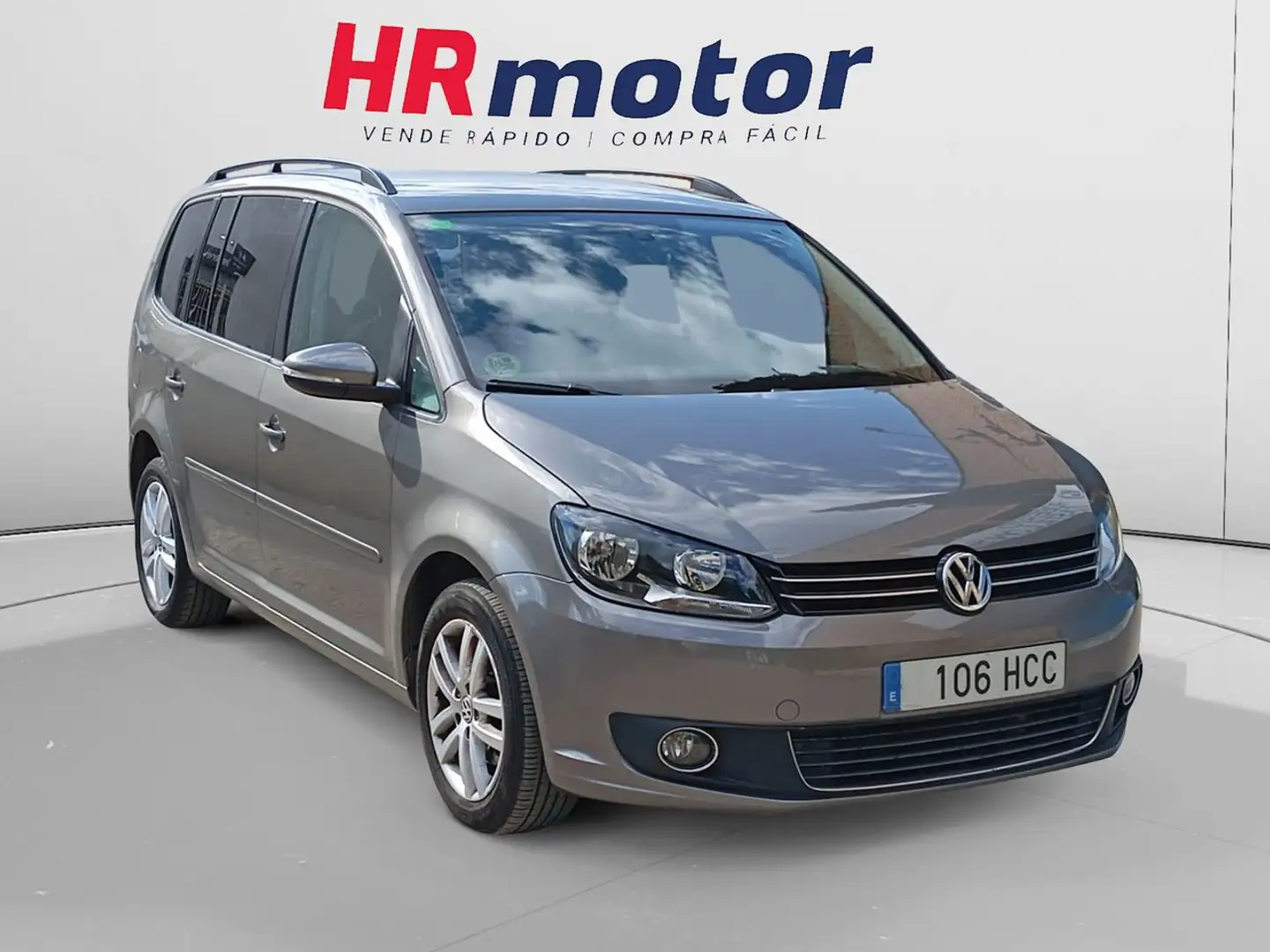 Volkswagen Touran 1.6TDI Advance 105 Grijs - 1