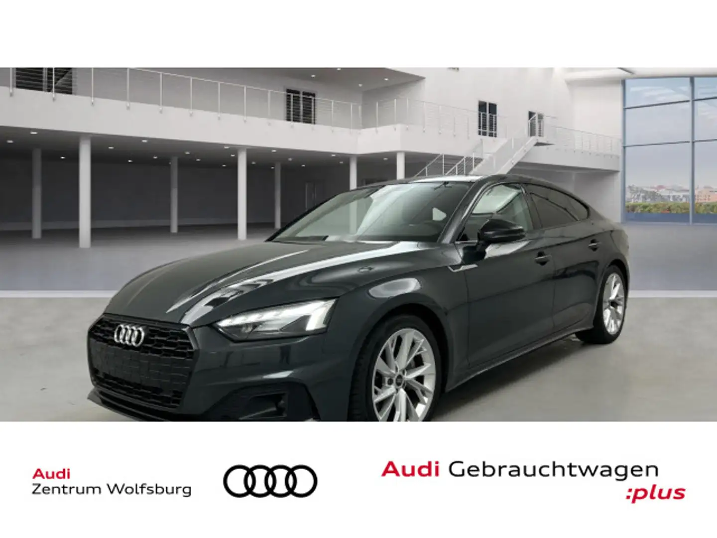 Audi A5 40TDI S tronic advanced PANO/MATRIX Grau - 1