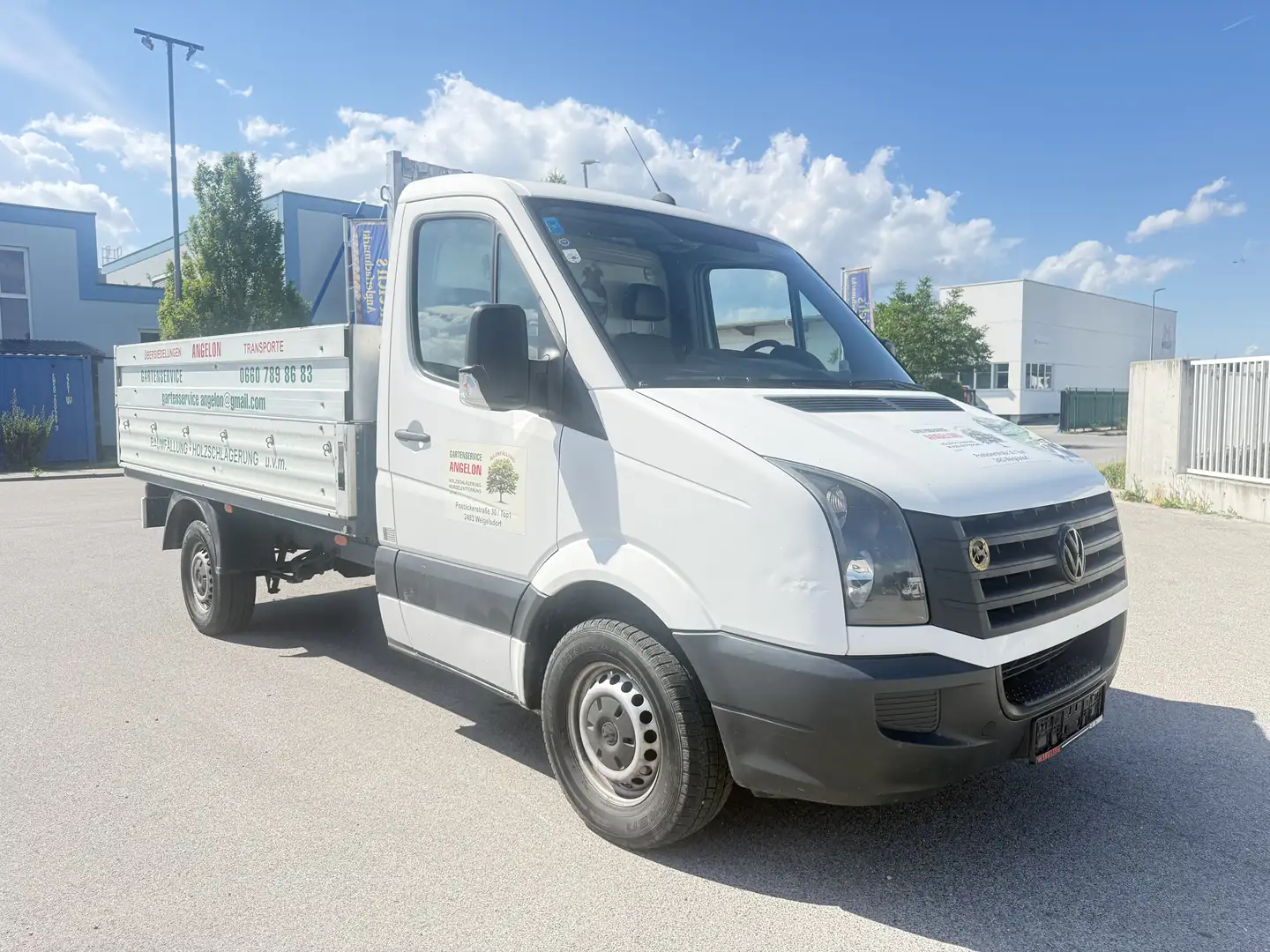 Volkswagen Crafter Pritsche 2.0 Motoe Weiß - 1