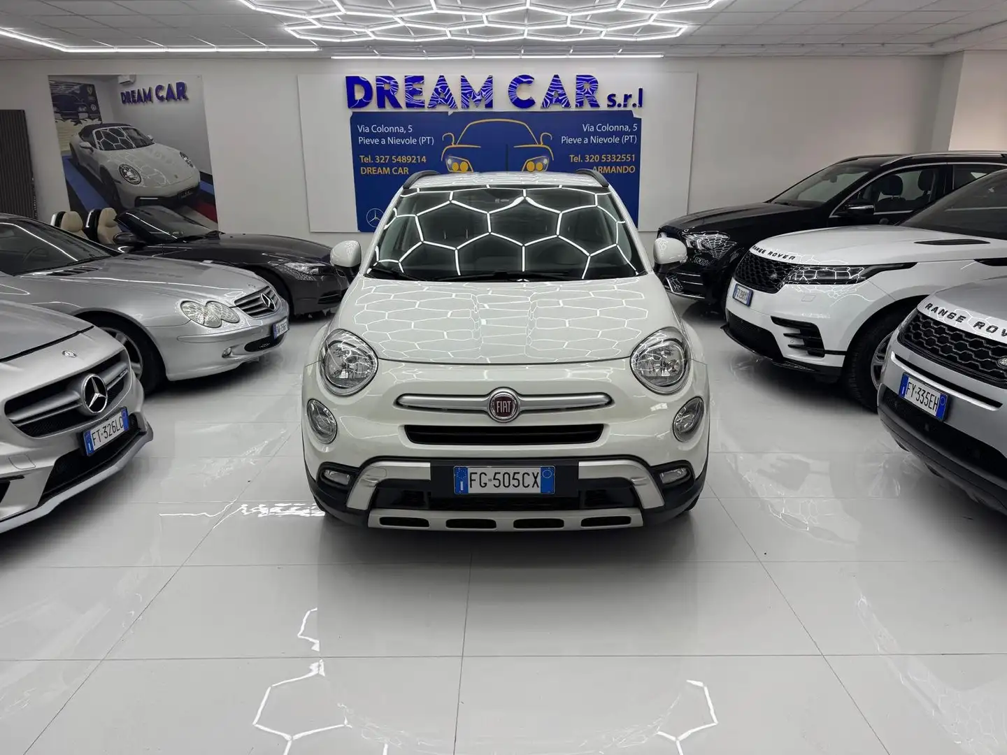 Fiat 500X 500 X 2017 1.6 mjt Cross Plus 4x2 120cv Blanc - 2