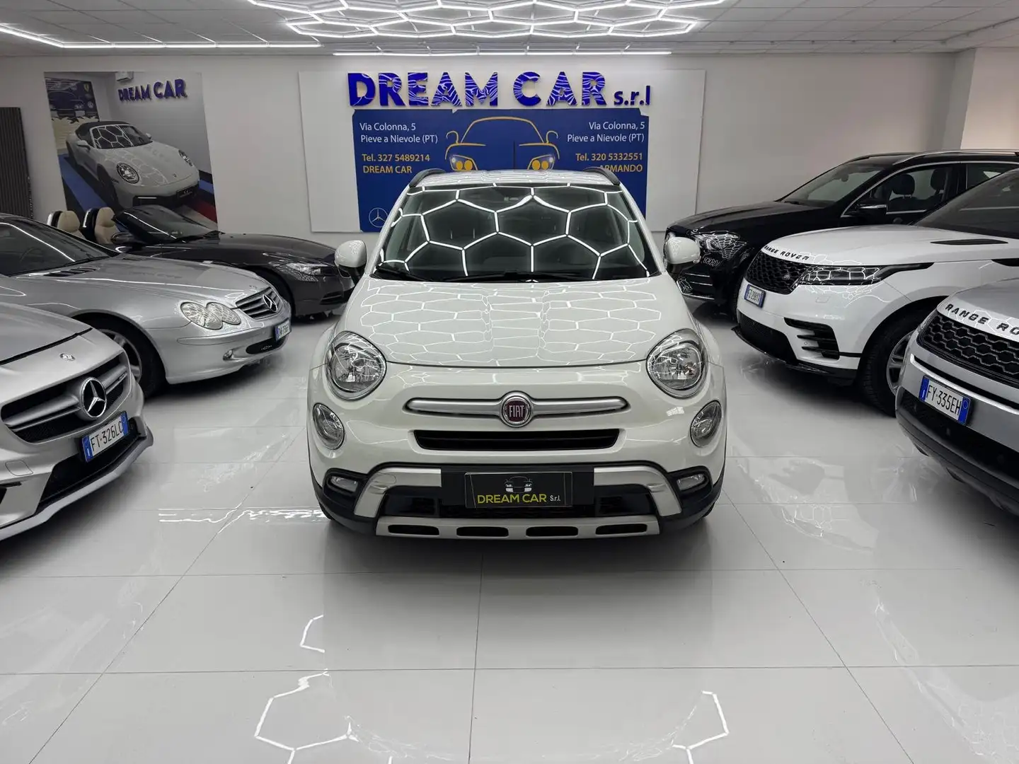 Fiat 500X 500 X 2017 1.6 mjt Cross Plus 4x2 120cv Blanc - 1