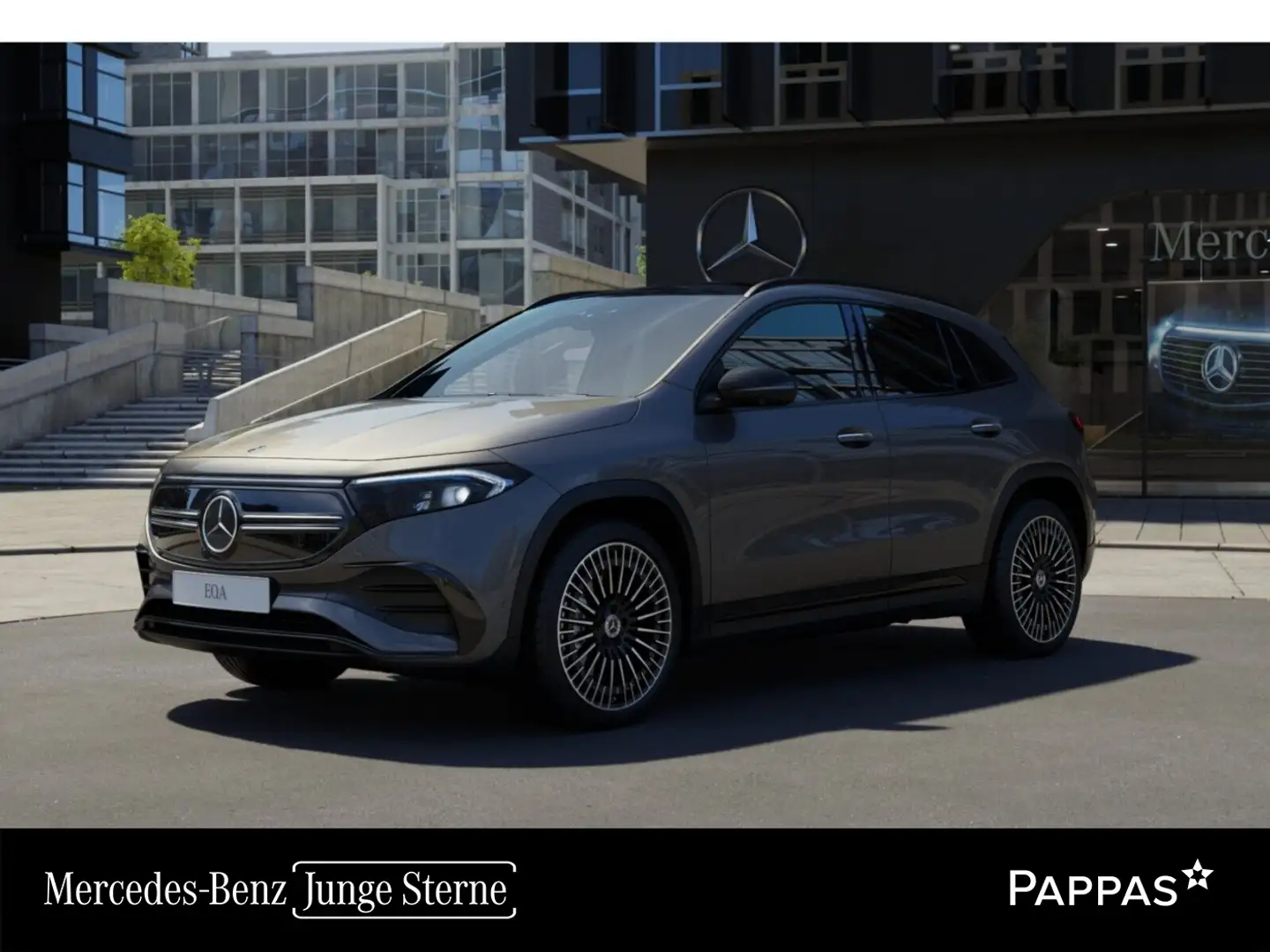Mercedes-Benz EQA 350 4MATIC Distr EASY-PACK Navi SHZ LED Pano Grau - 1