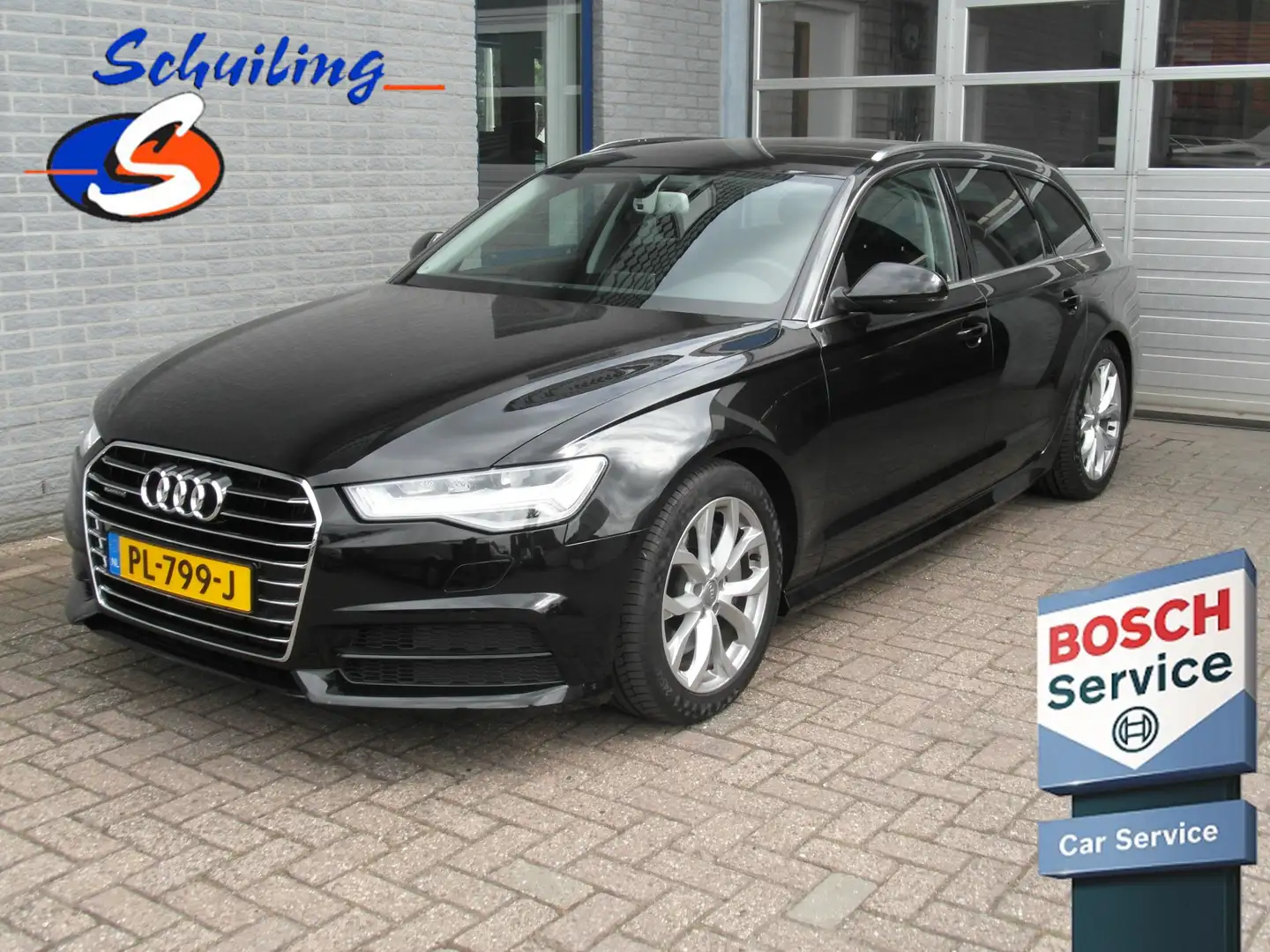 Audi A6 Avant 3.0 TDI QUATTRO Inclusief Afleveringskosten Zwart - 1