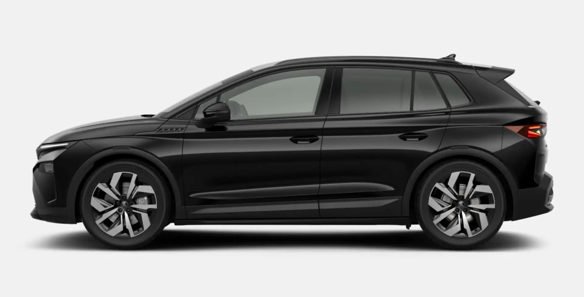 Skoda Elroq 85 Sportl LED Nav WärmeP WinterP Clever 210 kW ... Schwarz - 2