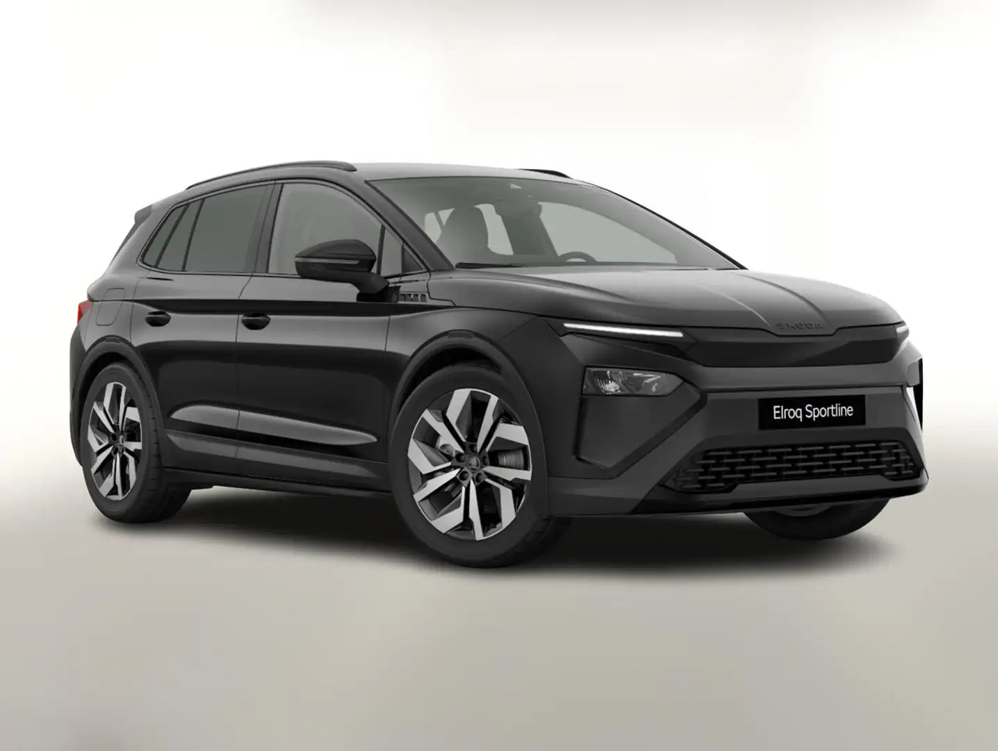 Skoda Elroq 85 Sportl LED Nav WärmeP WinterP Clever 210 kW ... Schwarz - 1