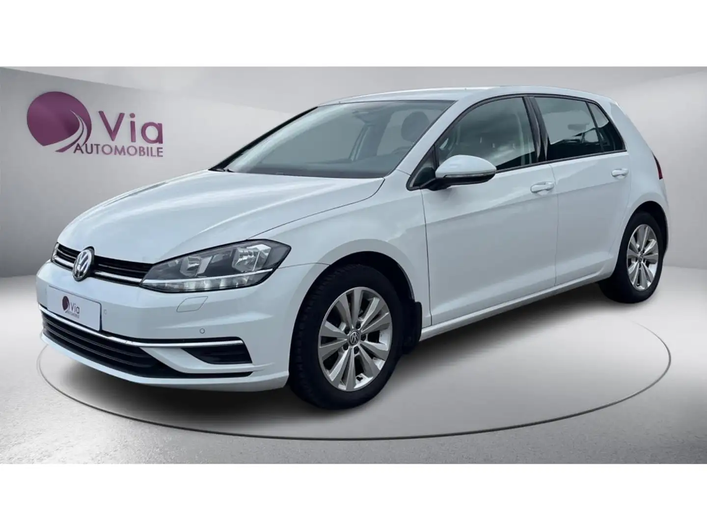 Volkswagen Golf 1.4 TSI 125 MultiFuel BIOETHANOL Confortline - CAR Blanc - 1