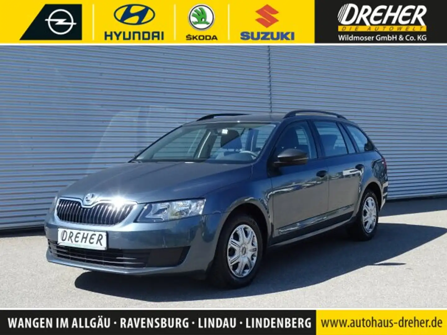 Skoda Octavia Octavia 1.0 TSi Active Klima/L-R Sensor/ZV eFH. Szürke - 1