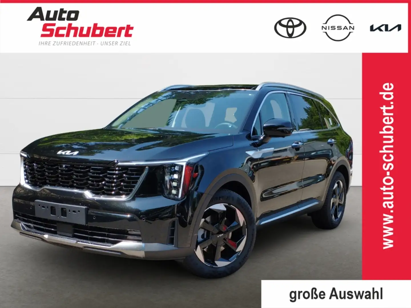 Kia Sorento Plug&Ride 4WD Plug-in Hybrid 1.6 Panodach Navi Led Schwarz - 1