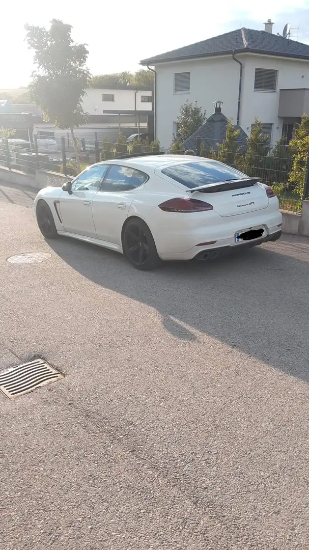 Porsche Panamera 3,0 Diesel Aut. Weiß - 1
