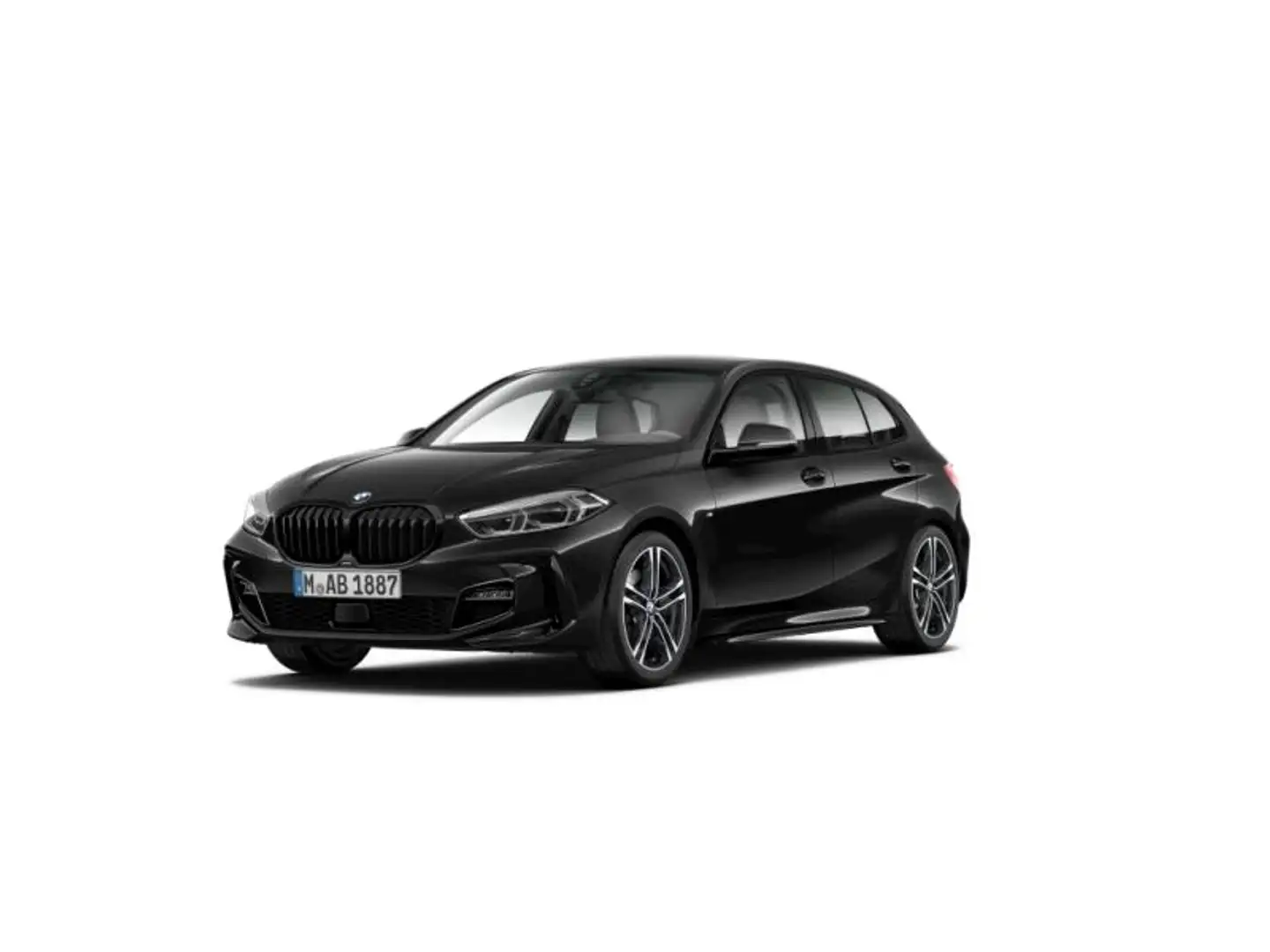 BMW 118 Hatch Zwart - 1