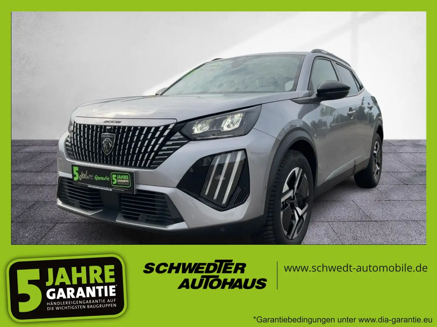 Peugeot 2008 1.2 PureTech 130 Allure 180°Kam+LED+SHZ+PDC Grigio - 1