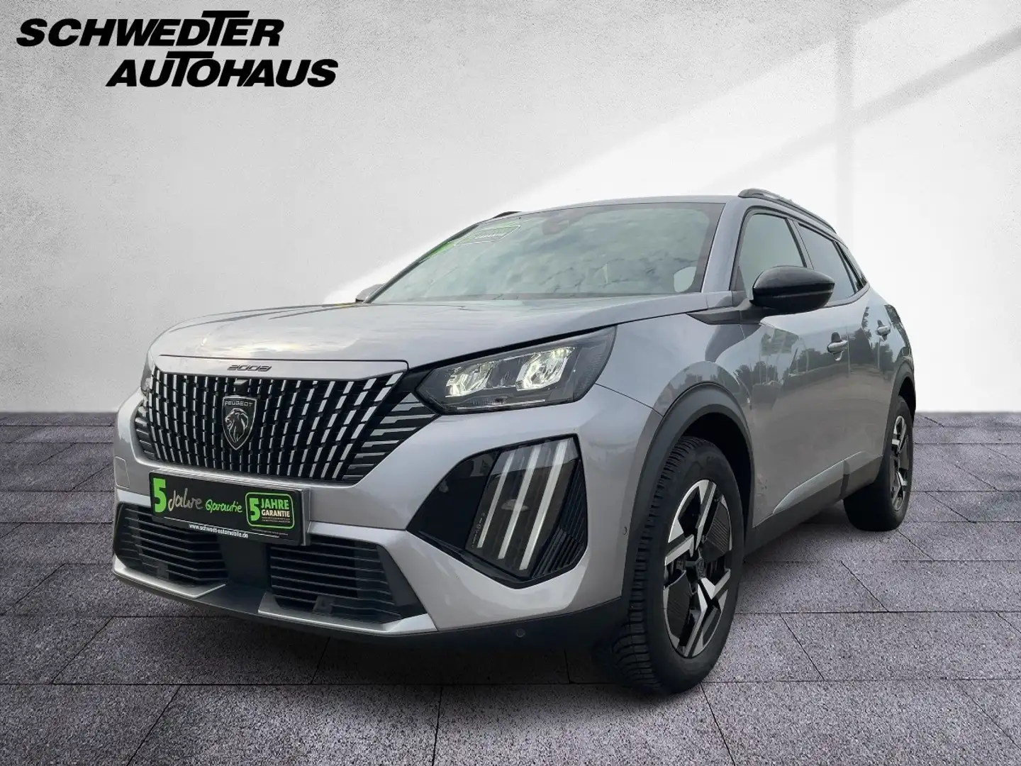 Peugeot 2008 1.2 PureTech 130 Allure 180°Kam+LED+SHZ+PDC Grigio - 2