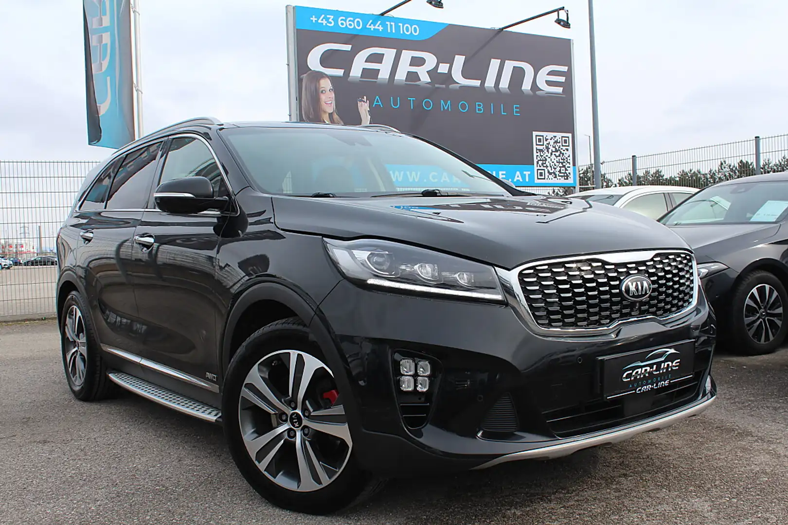Kia Sorento 2,2 CRDi SCR AWD GT-Line Aut. 7 Sitz Panorama 3... Schwarz - 1