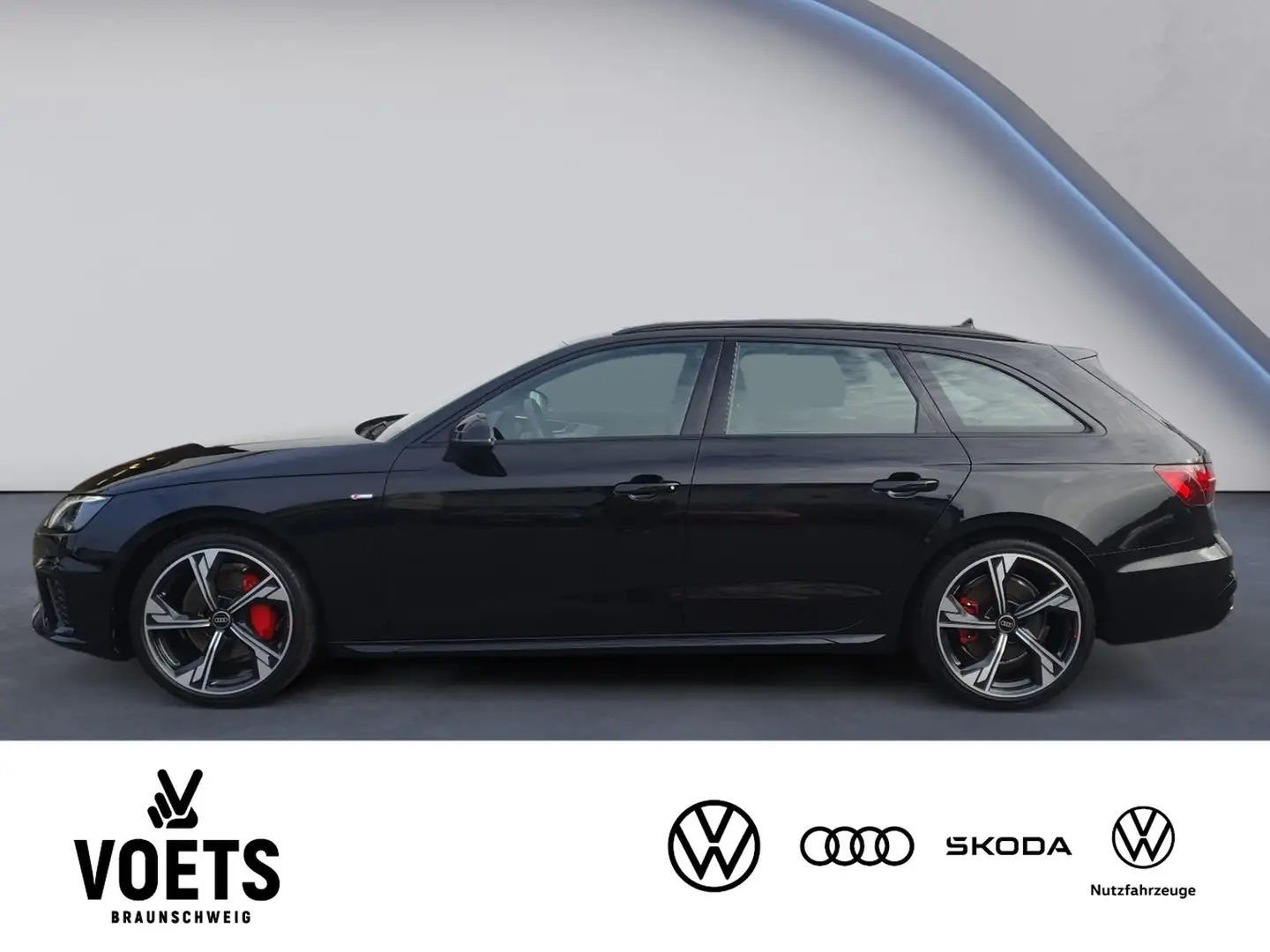 Audi A4 Avant S line 40 TFSI S tronic MATRIX-LED+SHZ+NAVI Zwart - 2