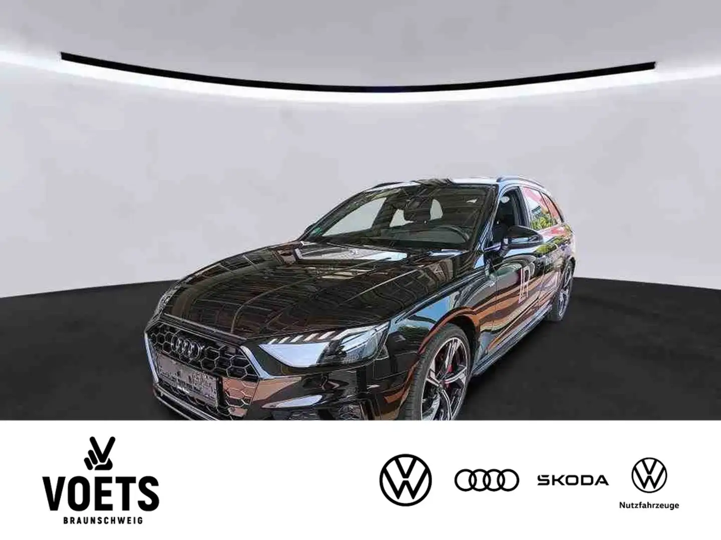 Audi A4 Avant S line 40 TFSI S tronic MATRIX-LED+SHZ+NAVI Noir - 1