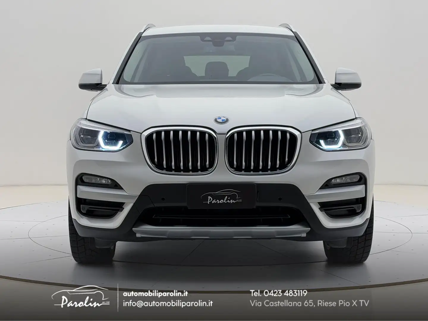 BMW X3 xdrive20d 48V xLine LED-Telecamera-CarPlay-20'' Alb - 2