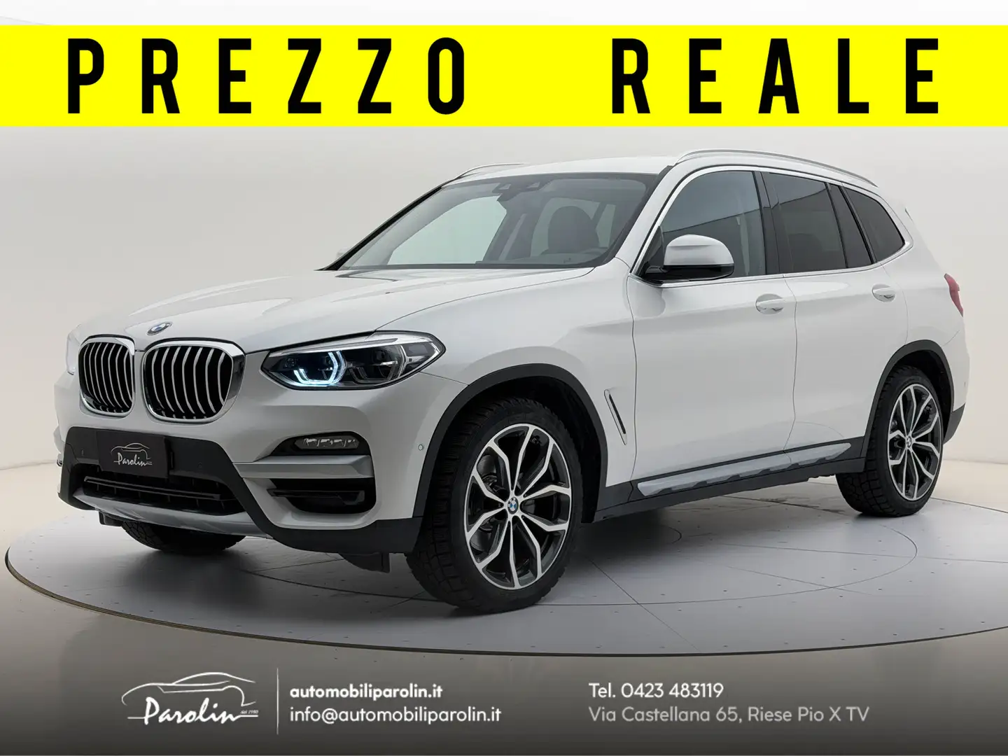 BMW X3 xdrive20d 48V xLine LED-Telecamera-CarPlay-20'' Alb - 1
