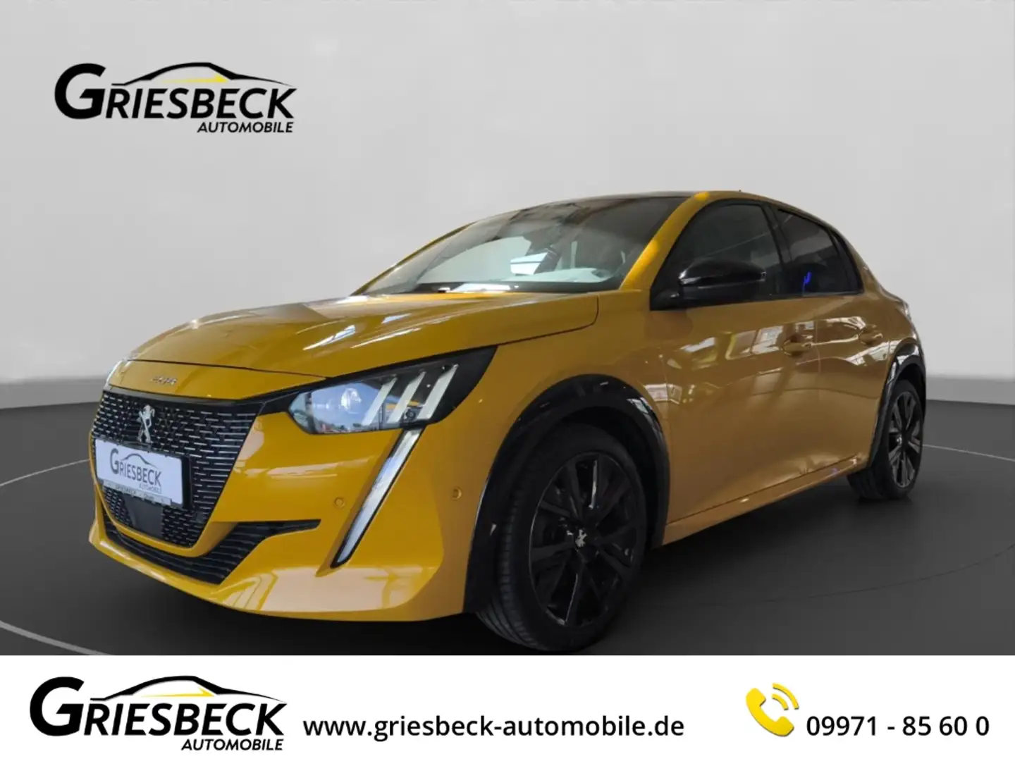 Peugeot 208 GT 1.5 BlueHDi 100 EU6d Navi LED ACC Klimaautom Fa Gelb - 1
