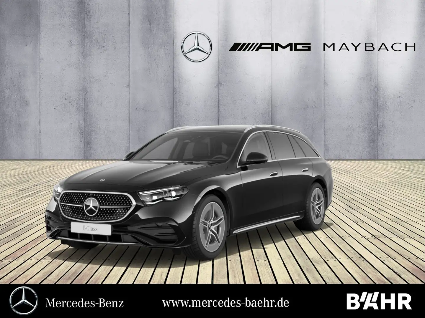 Mercedes-Benz E 220 E 220 d 4M T AMG/Pano/Digital-Light/Distronic Schwarz - 1