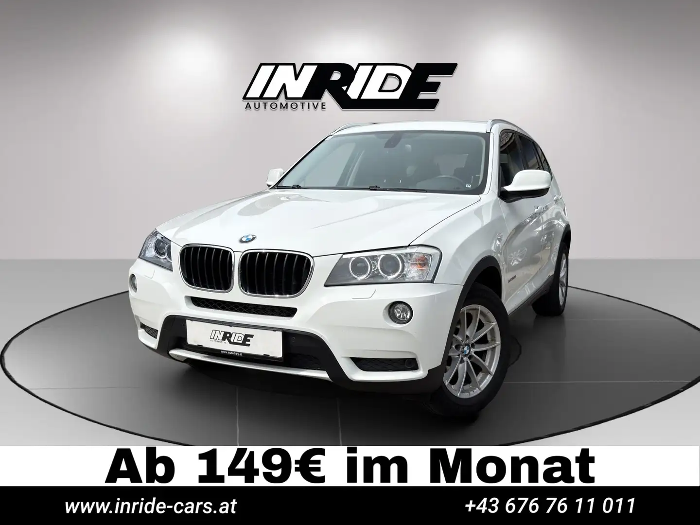 BMW X3 xDrive 20d *Erstbesitz*Head-Up*Anhängerk* Weiß - 1