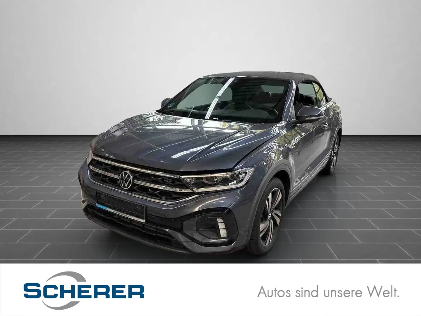 Volkswagen T-Roc 1,5 TSI DSG R-Line RFK/LED/NAVI/ Grau - 1