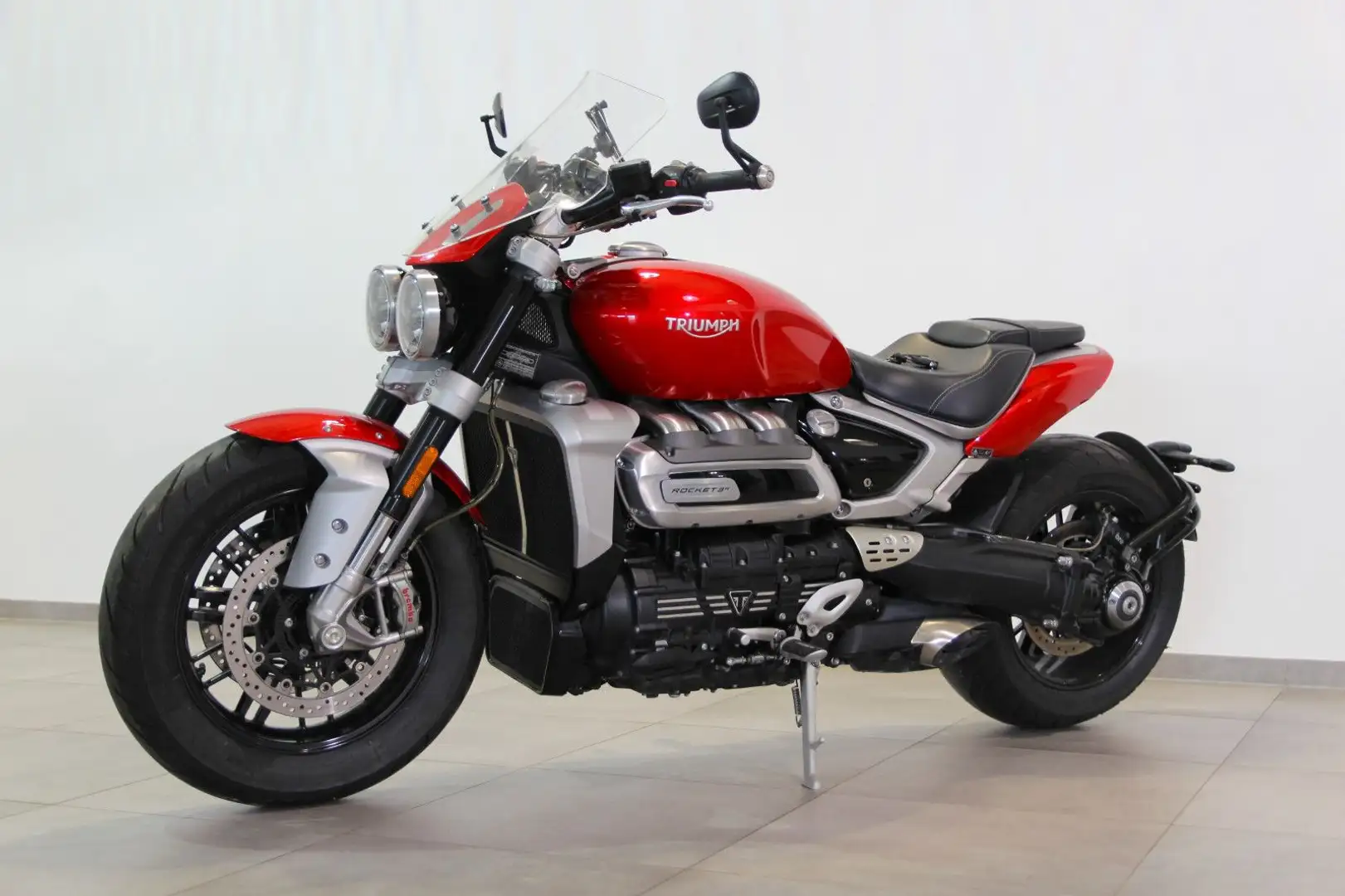 Triumph Rocket 3 R LED/Quickshifter/Tempomatt Rouge - 1