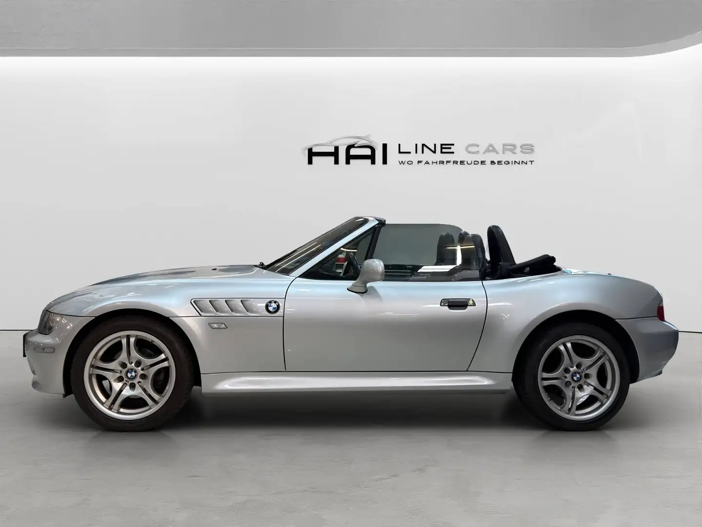 BMW Z3 Z 3 1,8 | Leder Oregon | Sitzheizung | Überrollschutz | LM-Räder | Silber - 2