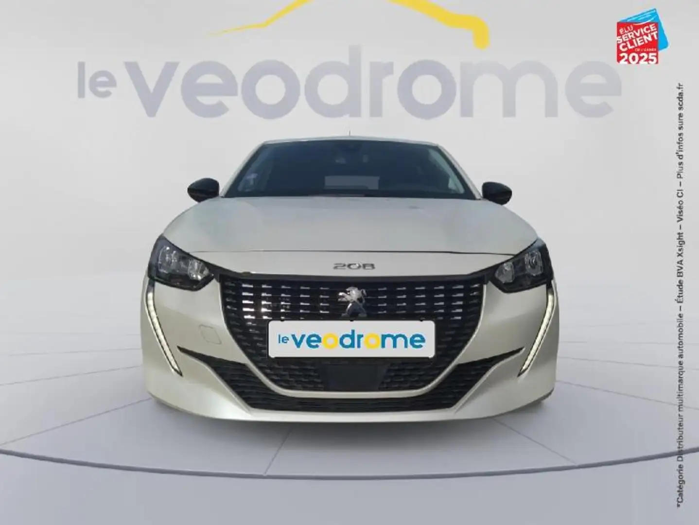 Peugeot 208 1.2 PureTech 130ch S/S Allure Pack EAT8 Camera Blanc - 2